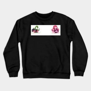 Fluffy Boy & Mean Girl Crewneck Sweatshirt